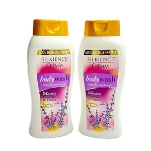 Silkience Rich Creamy Relaxing Lavender & Vanilla Body Wash 24 fl oz